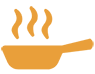 Food Service Icon - Frying Pan