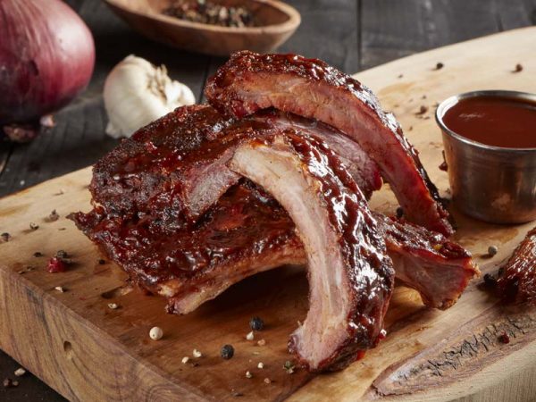 Barbeque Spare Ribs with Tangy Wester BBQ Sauce